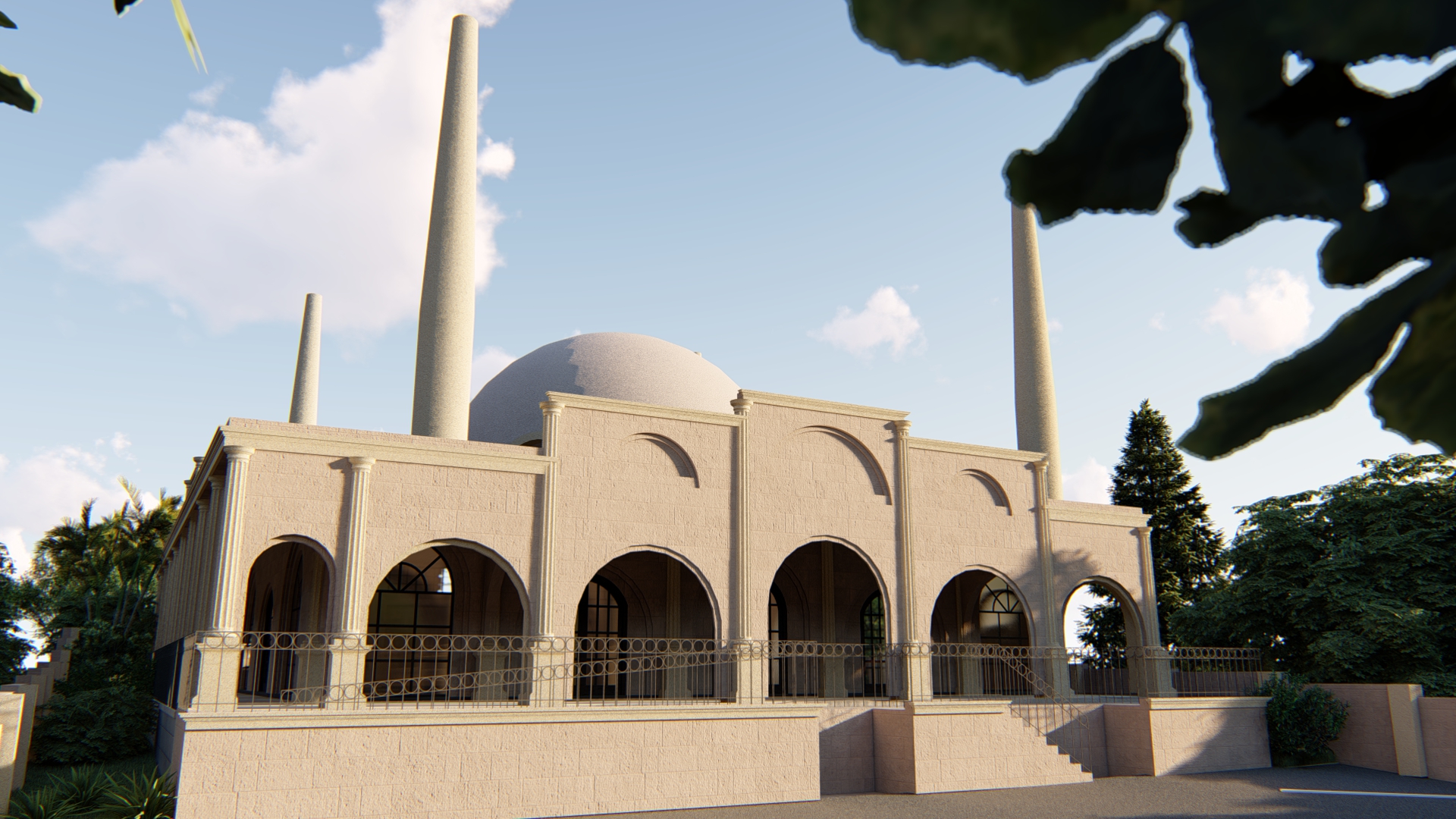 22008 - SHELLY MOSQUE RENDER 6